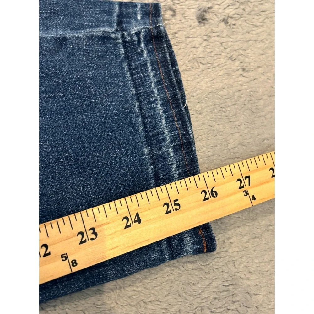 Ella Moss Jeans Womens 12/31 High Waist Straight Medium Wash Blue Stretch Denim